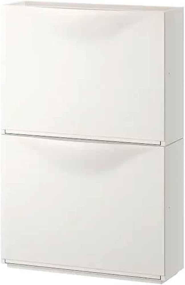 Ikea Trones Polypropylene Storage Cabinet for Storing Shoes, Gloves and Scarves , 52x18x39 cm (Wh... | Amazon (US)