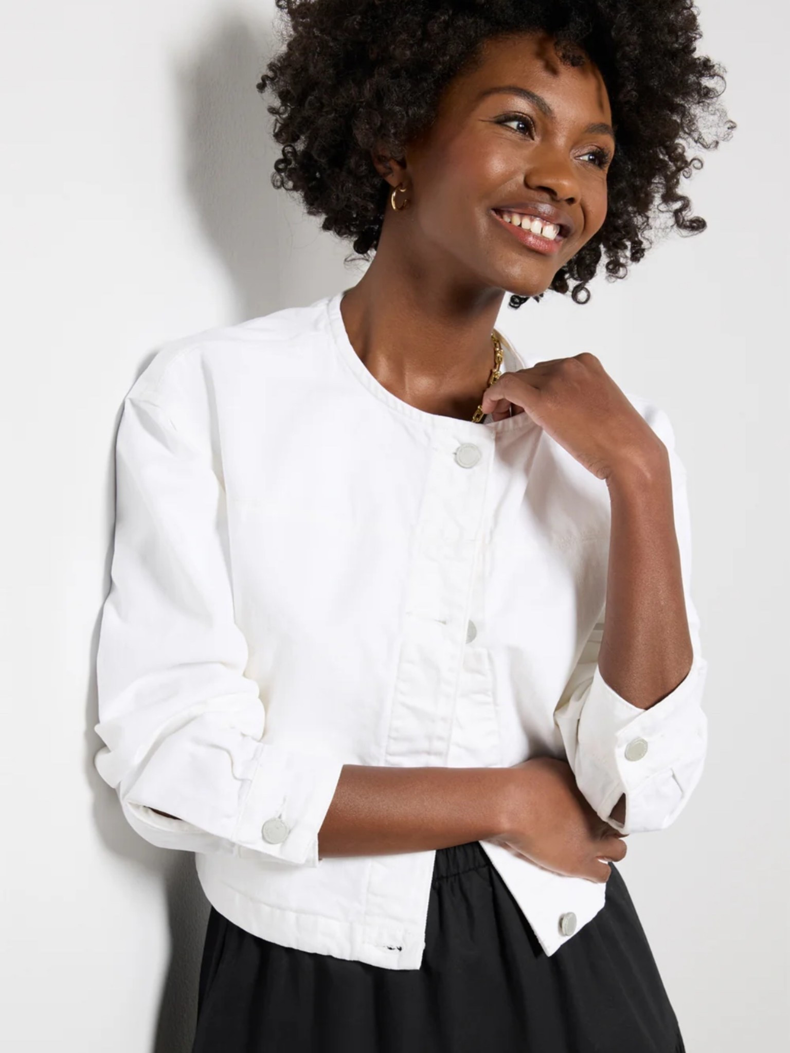 By request - a white jacket to wear with dresses or casual wear. This one is so cute! 

#LTKSaleAlert