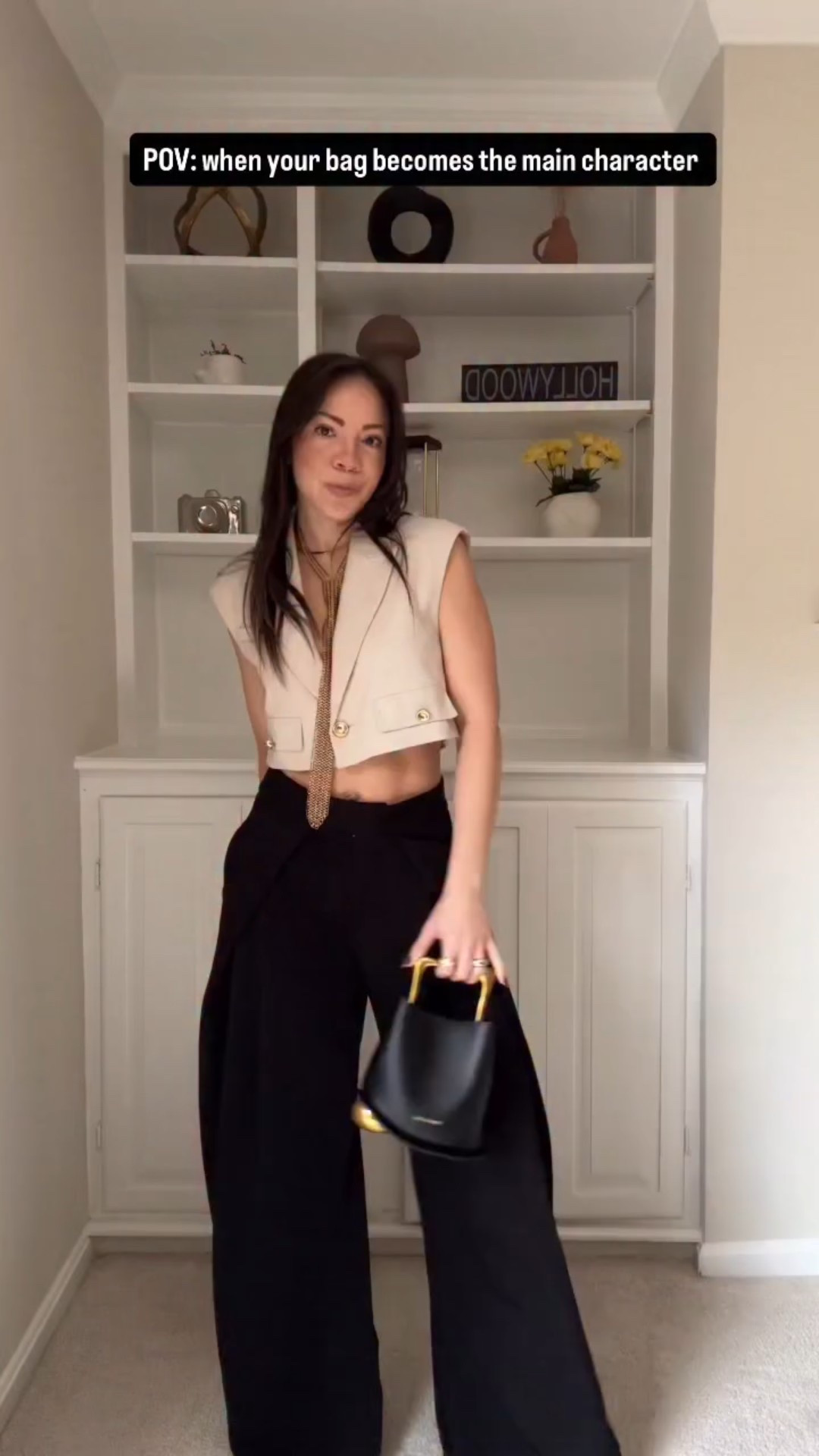 Full outfit is from Zara. Wearing size XS in both. If you need the link for the purse, let me know! 

Styling my new @veranohill purse — the ultimate statement piece. The gold hardware and unique design instantly elevate any outfit. Love that I can wear it as a chic handbag or go hands-free with the shoulder strap.

Right now they’re running a Buy One Get One Free 🤯 Comment “shop” and I’ll send you the link to their site!

#veranohill #falloutfitinspo #fallfashiontrends #fallvibes #neutralstyle #outfitideas #effortlessstyle #ootdfall #fallstyleinspo #fallbag #autumnstyle #fashioninspo #fallmood #ootdinspo #minimalfashion fall fashion, transitional outfits, leather purse, fall style inspo, outfit layering, city chic, edgy fall look, cozy layers, fall outfit ideas, street style, blazer style, wide leg trousers, dc influencer

#LTKStyleTip #LTKFindsUnder100 #LTKHoliday