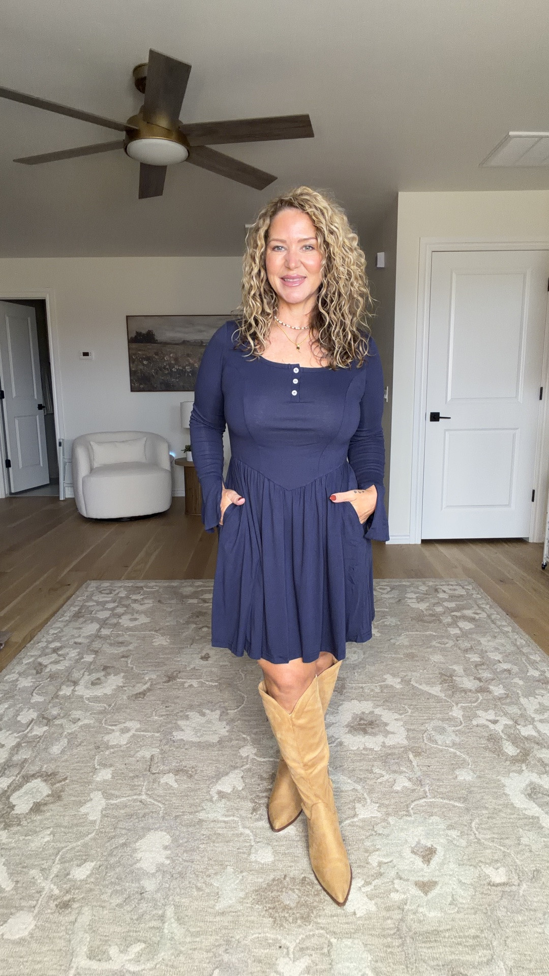 Size large in all

#LTKOver40 #LTKMidsize #LTKPetite