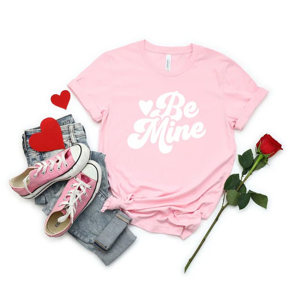 Be Mine Short Sleeve Graphic Tee - Casual Chic Boutique | Casual Chic Boutique