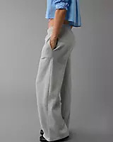 AE Knit Baggy Wide-Leg Sweatpant | American Eagle Outfitters (US & CA)