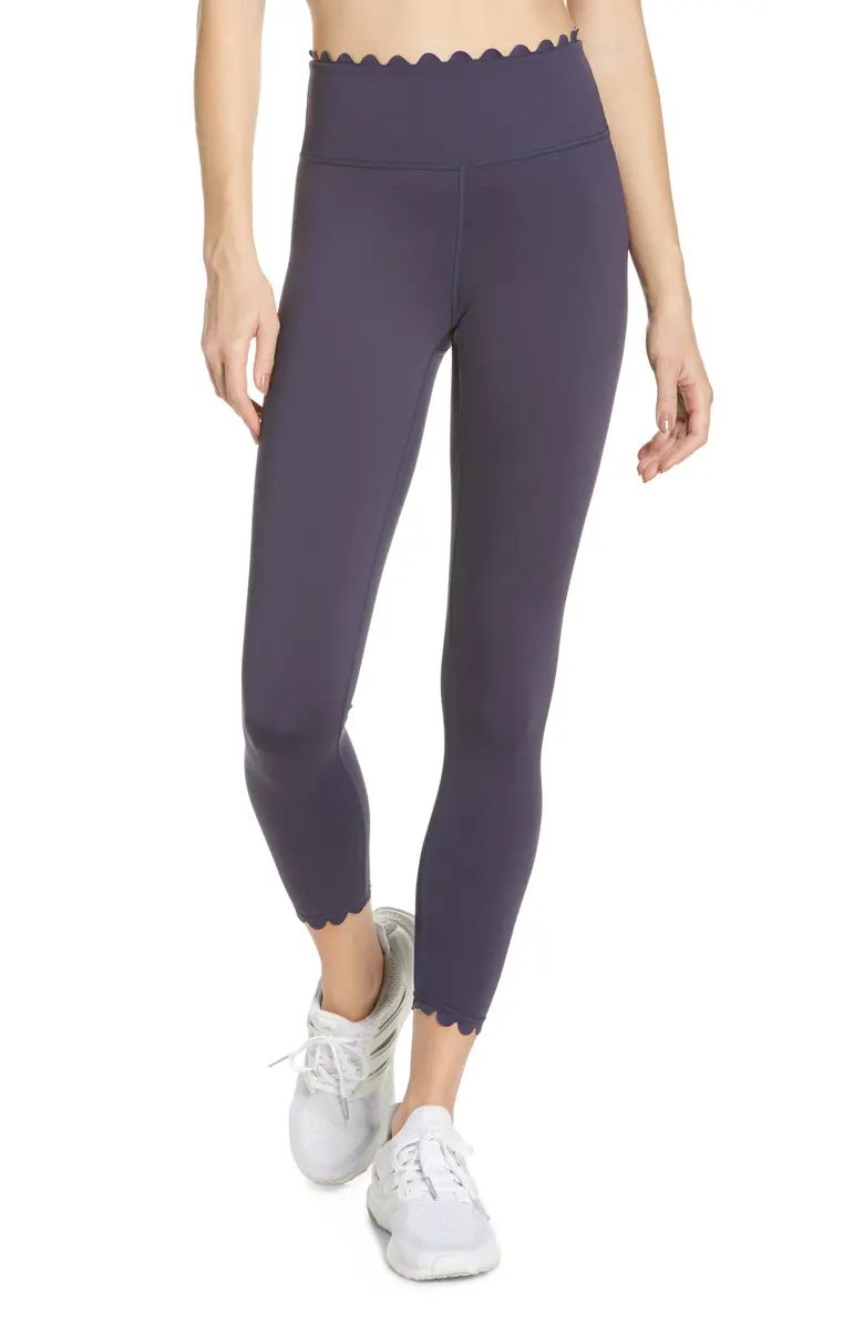 Scallop Active High Waist Leggings | Nordstrom