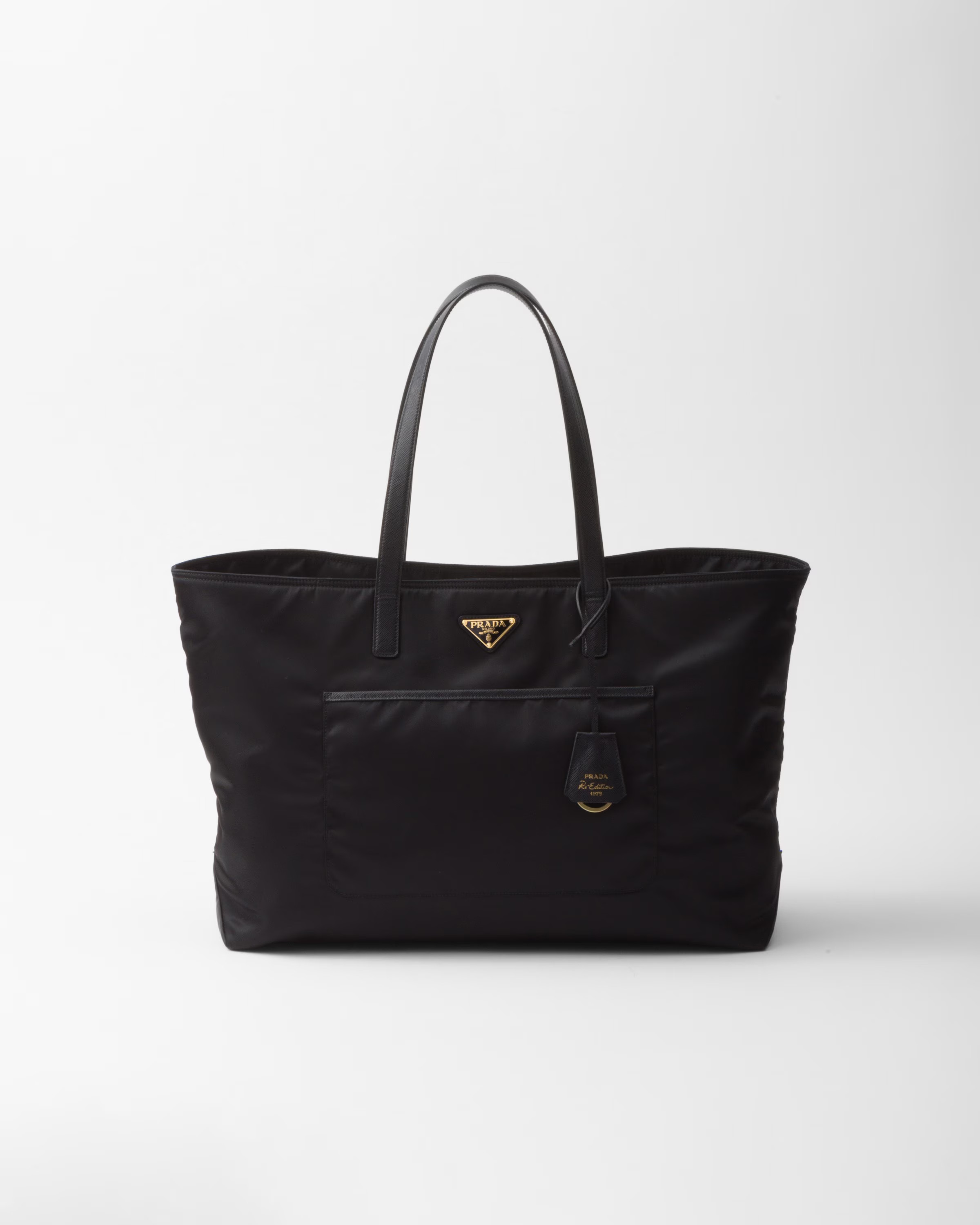 Prada Re-Edition 1978 large Re-Nylon and Saffiano leather tote bag | Prada US