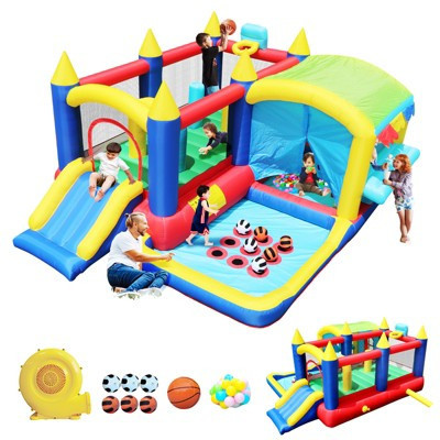 VYNXARIA 7 in 1 Inflatable Bounce House, Bouncy House with Ball Pit for Kids Indoor Outdoor Party Family Fun | Target