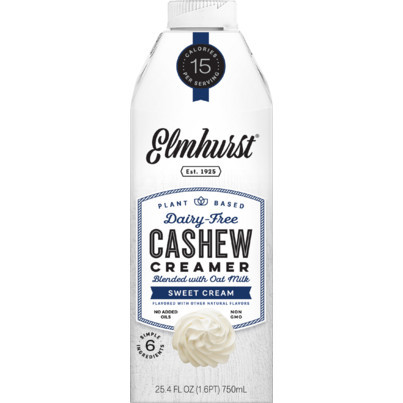 Elmhurst Milked Cashew Creamer Sweet Cream | Well.ca