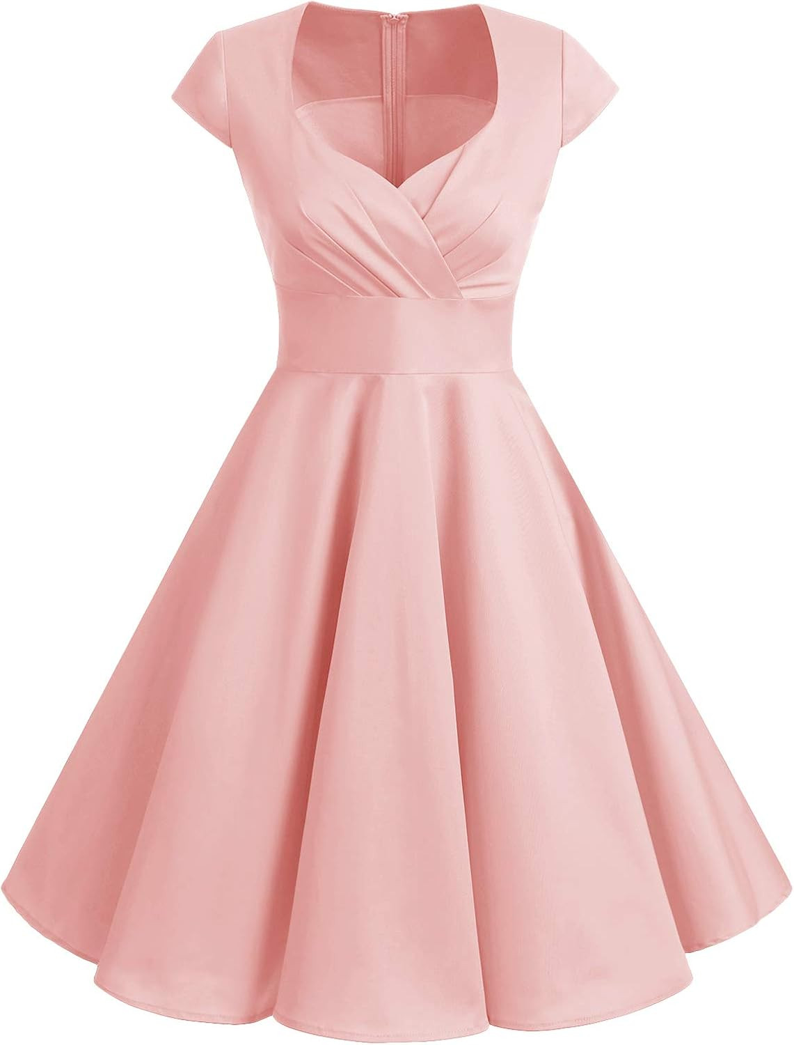 Bbonlinedress Women Short 1950s Retro Vintage Cocktail Party Swing Dresses | Amazon (US)