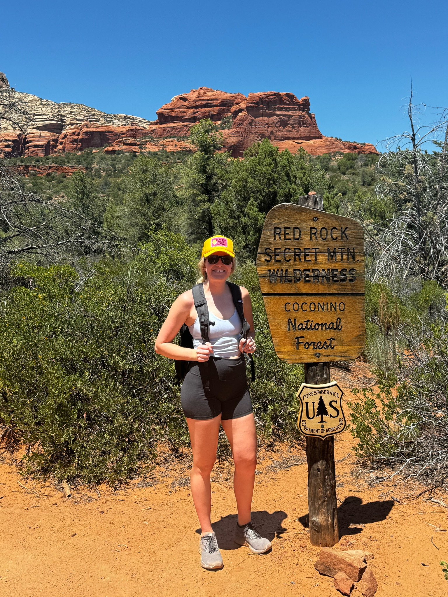 Hiking the red rocks 🥾 ☀️

#LTKActive #LTKFitness #LTKStyleTip