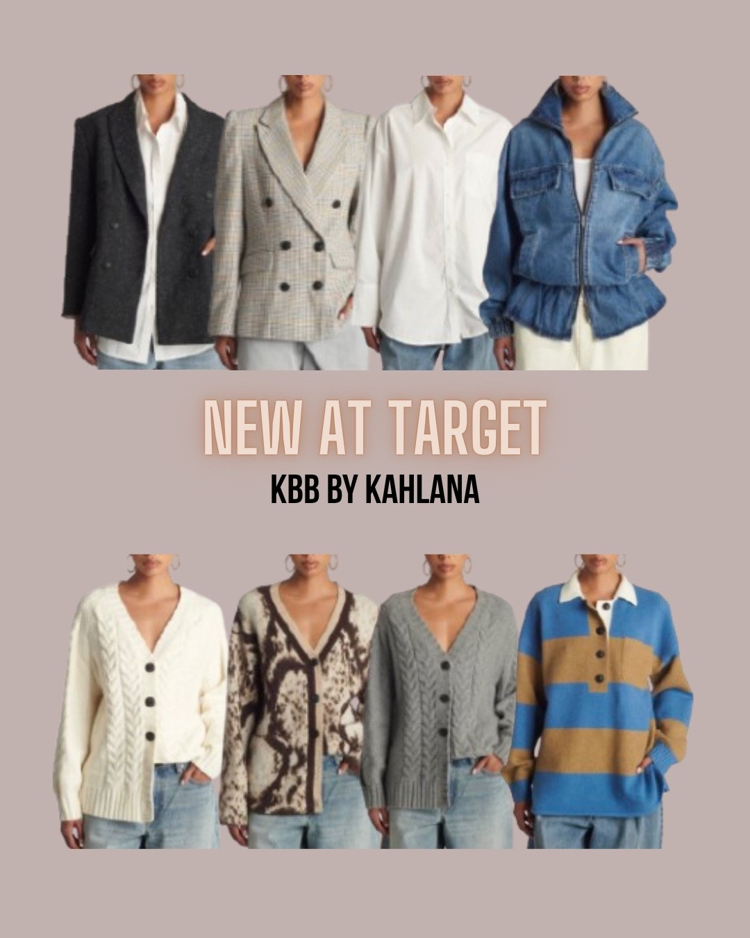 Target style
Fall fashion
Blazer
Denim jacket
Cardigan