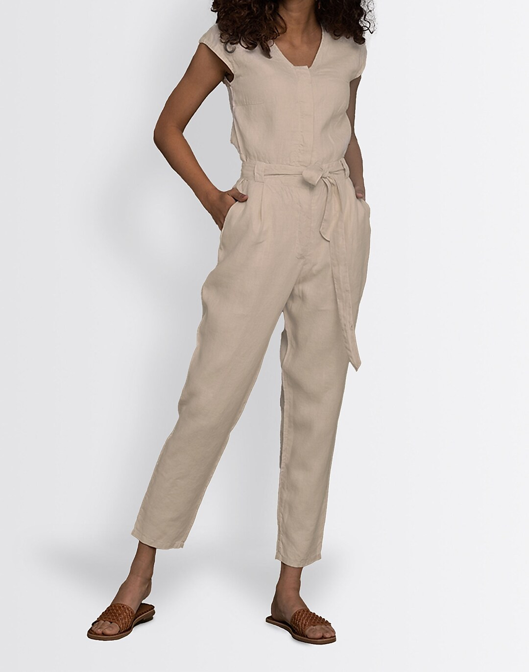 Reistor Hemp Evening Chai Jumpsuit | Madewell