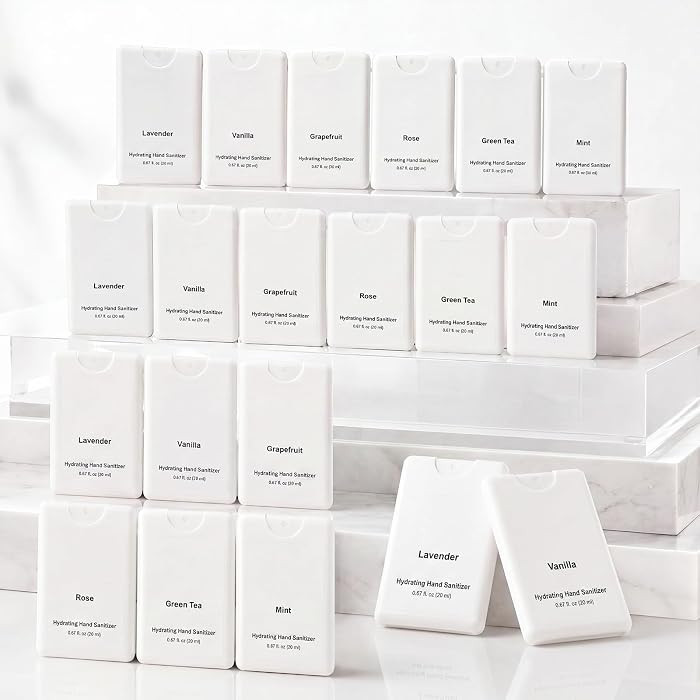 24 Pack Hand Sanitizer Spray Bulk Travel Size, 0.67 Fl. oz | Amazon (US)