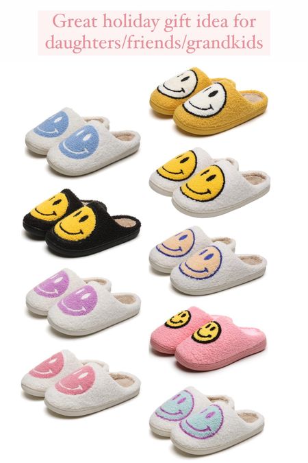 Slippers from Amazon - smiley face slippers - gifts for her - gift idea 

#LTKkids #LTKfamily #LTKGiftGuide