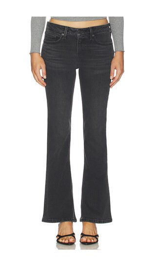 LEVI'S Low Slim Boot Jeans in Black. - size 29 | Revolve Clothing (Global)