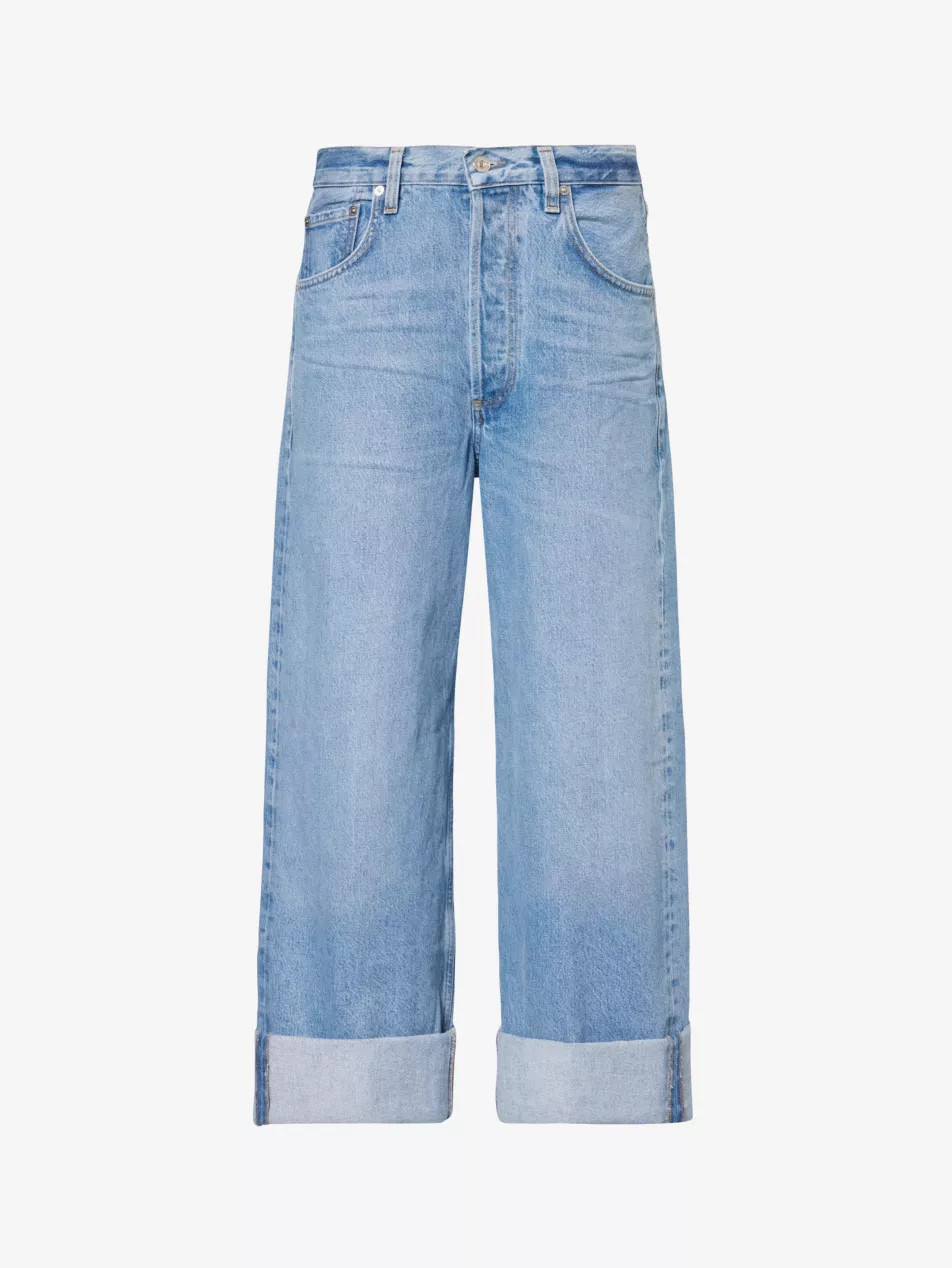 Ayla Baggy wide-leg high-rise jeans | Selfridges