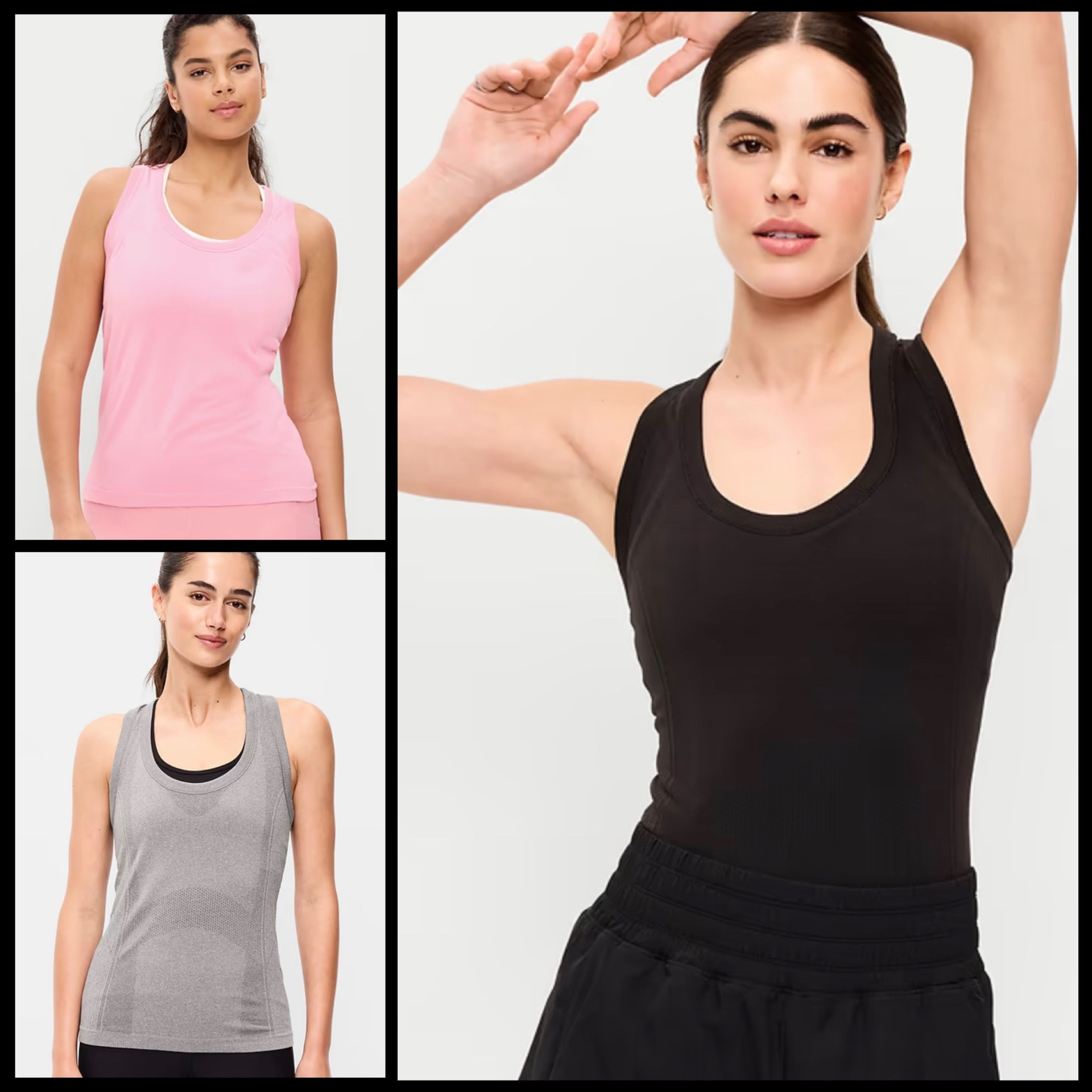 Old Navy Seamless Tank Tops are down to only $11.99 today! Love these, and highly recommend since they have such a great, comfy fit, and the dry wick fabric keeps you cool. Fantastic deal today, so sizes will go quickly!

#LTKActive #LTKSeasonal #LTKSaleAlert