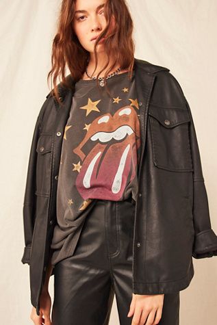 Rolling Stones One Size Tee | Free People (Global - UK&FR Excluded)