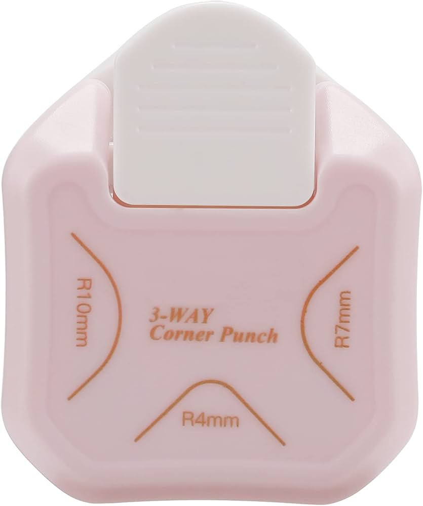 MyArTool 3 Way Corner Rounder Punch, 4mm, 7mm, 10mm 3 in 1 Corner Cutter for Card Making, Laminat... | Amazon (US)