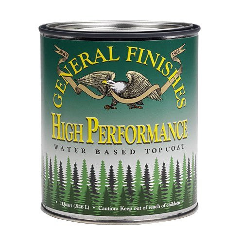 General Finishes QTHS High Performance Water Based Topcoat, 1 quart, Satin | Amazon (US)