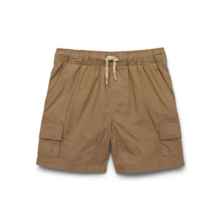 Wonder Nation Boys Soft Cargo Shorts, Sizes XS-XXL and Husky - Walmart.com | Walmart (US)