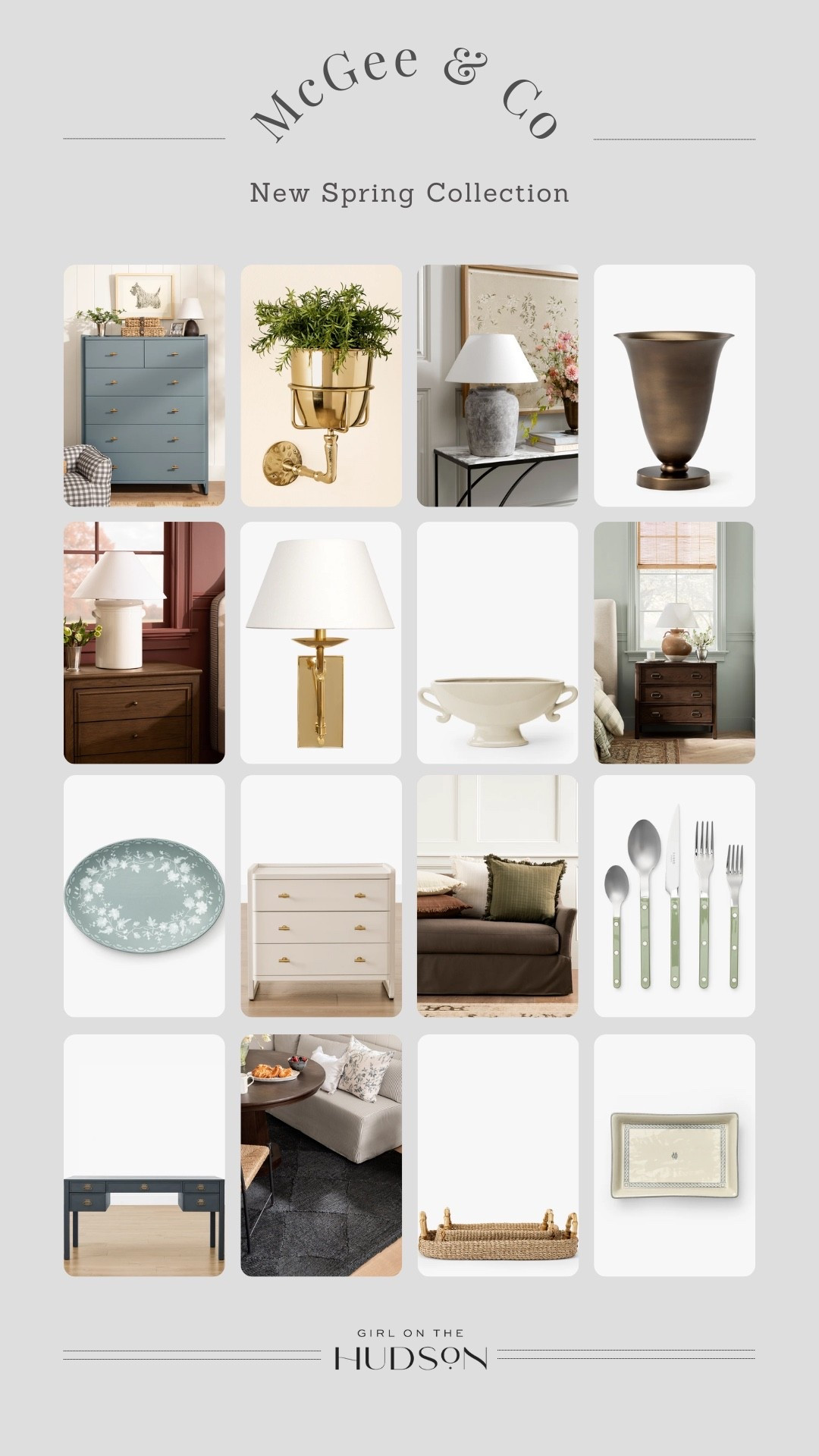 The newest spring collection from McGee & Co! Linking my favorite home decor, accessories, lighting and furniture 

#LTKSeasonal #LTKHome #LTKFindsUnder100