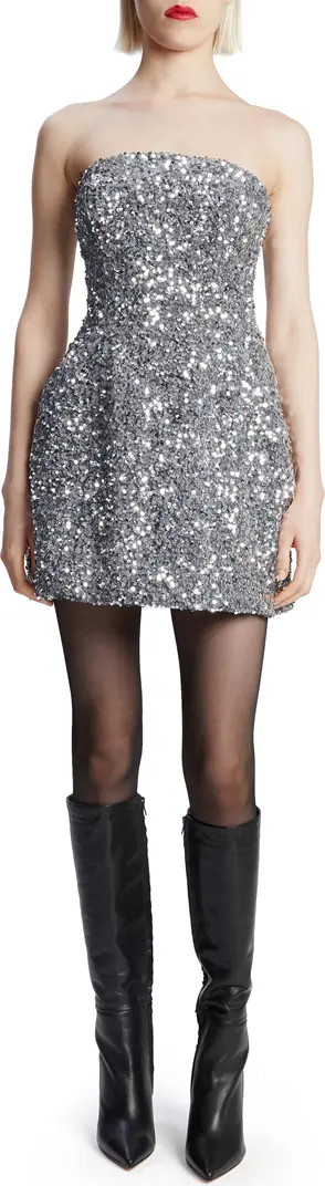 Bardot Karoline Strapless Sequin Cocktail Dress | Nordstrom | Nordstrom