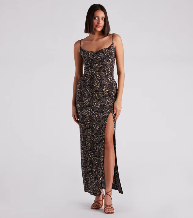 Flowy Feels Paisley Maxi Dress | Windsor Stores