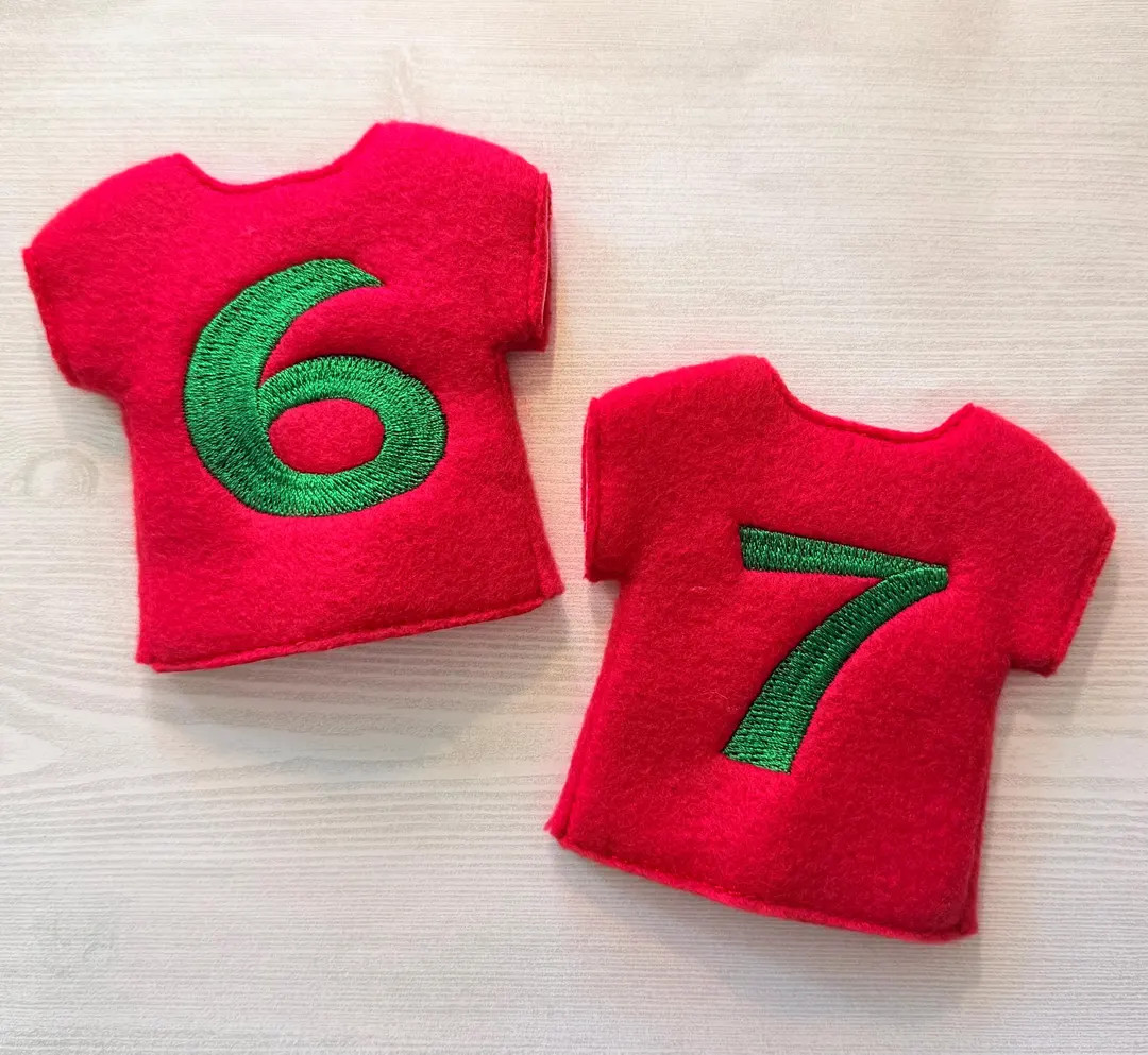 6 - 7 Elf Sweaters, Christmas Shelf, Holiday Elf Story, Six Seven , 67- Includes TWO Sweaters - E... | Etsy (US)