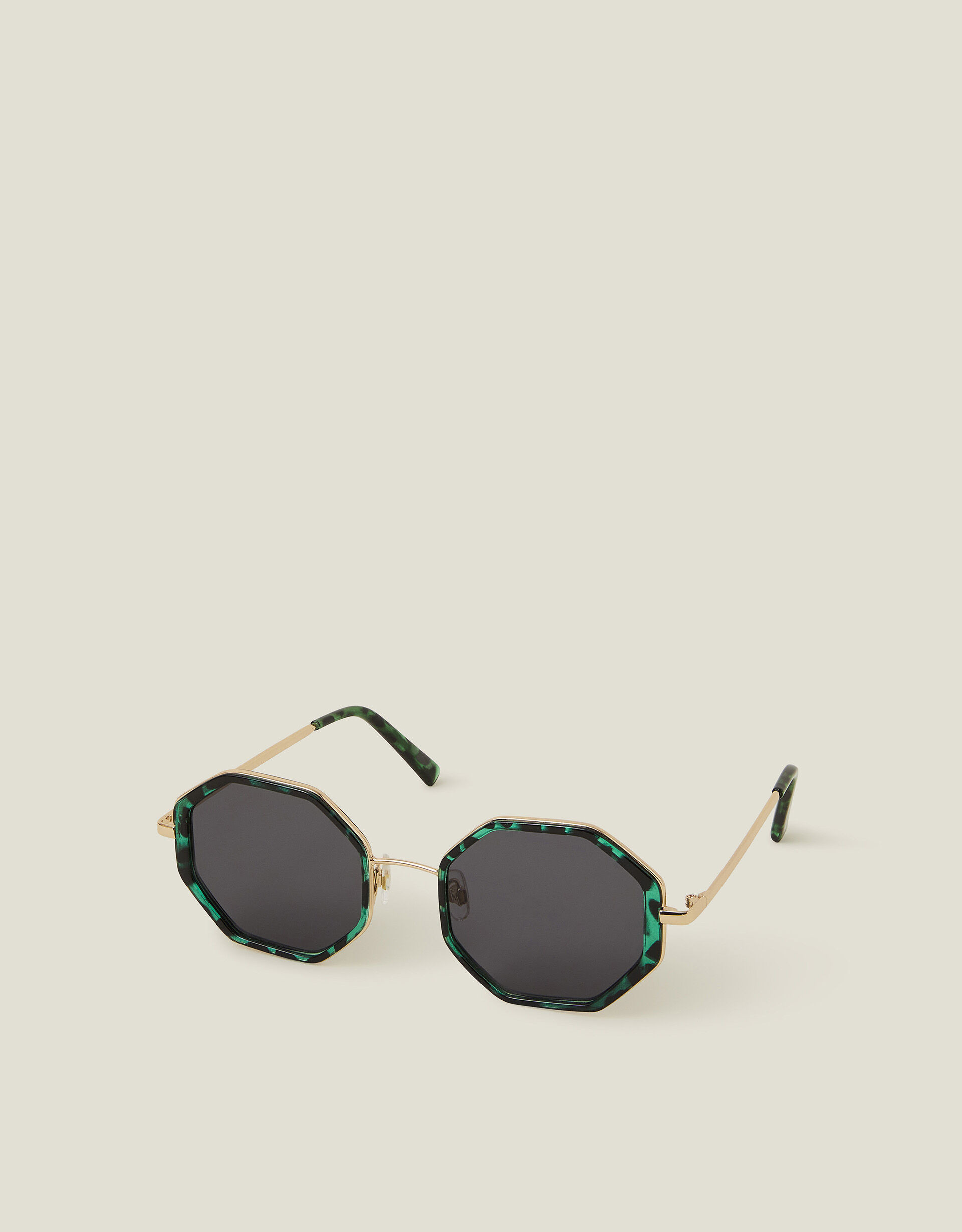Tortoiseshell Hexagon Sunglasses | Accessorize (Global)
