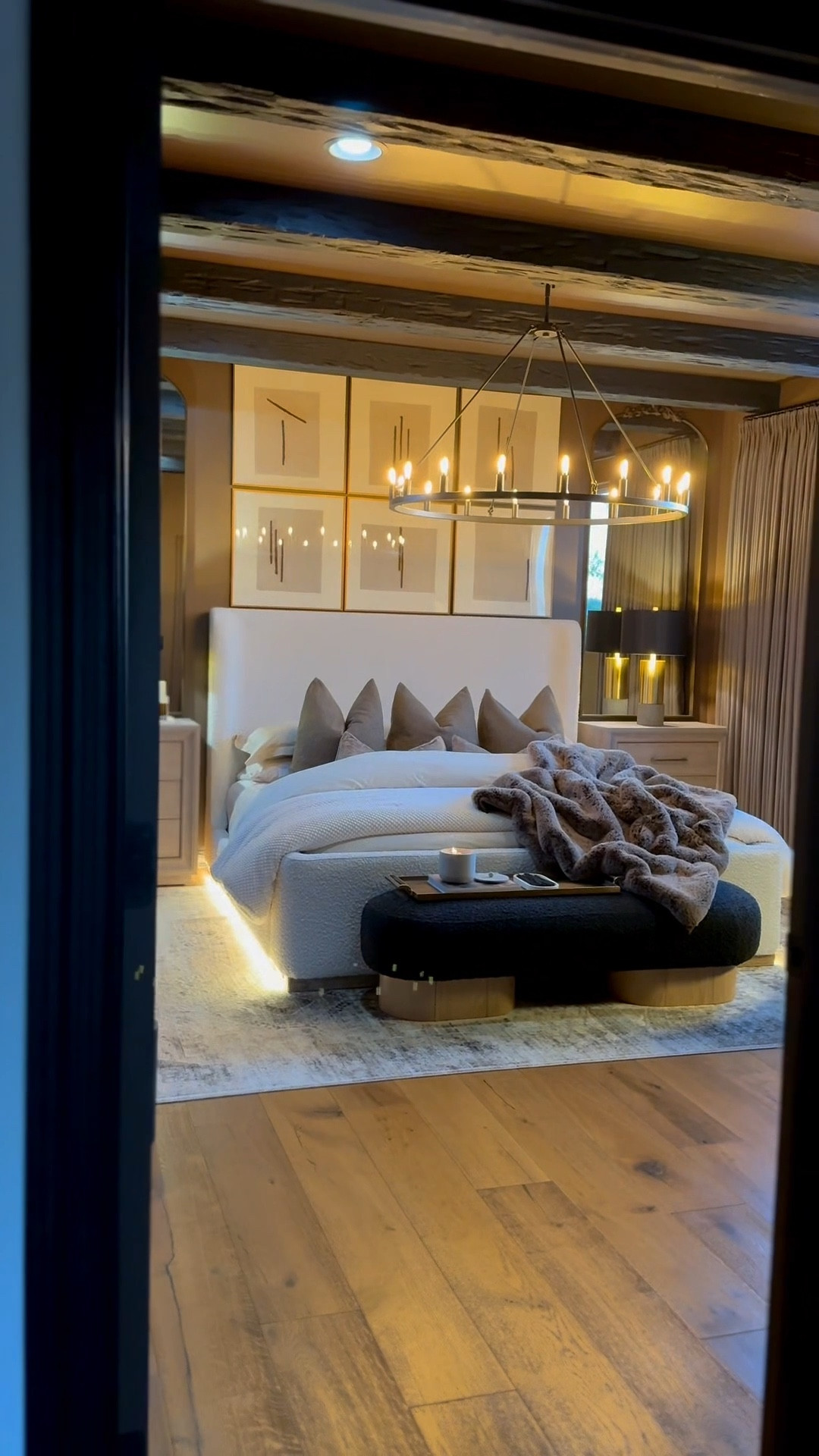 One of my very first RH inspired bedrooms, and it still has such a special place in my heart. I took my time curating each piece to make it feel elevated… and everything in here is from Amazon.

It just goes to show you can create a calm, moody, luxurious space without spending a fortune 🤍✨

Amazon home decor
 RH inspired bedroom
 Moody modern bedroom
 Affordable luxury home
 Bedroom decor ideas

Summerthompsonstyles 

#LTKU #LTKHome #LTKSaleAlert