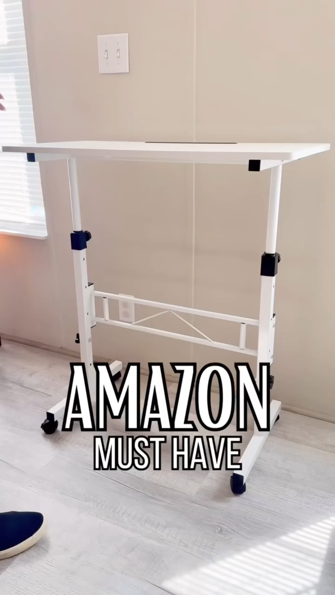 Upgrade your workspace with our adjustable standing desk! 🔥

Effortlessly customizable and easy to move, so you can work comfortably anywhere.🙌🏻

#LTKdayinmylife #LTKHome #LTKselfcare
