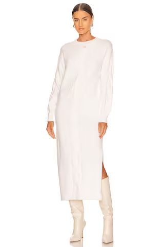 Line & Dot Maya Sweater Dress in White from Revolve.com | Revolve Clothing (Global)