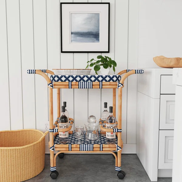 Brutus 34'' Wide Bar Cart | Wayfair North America