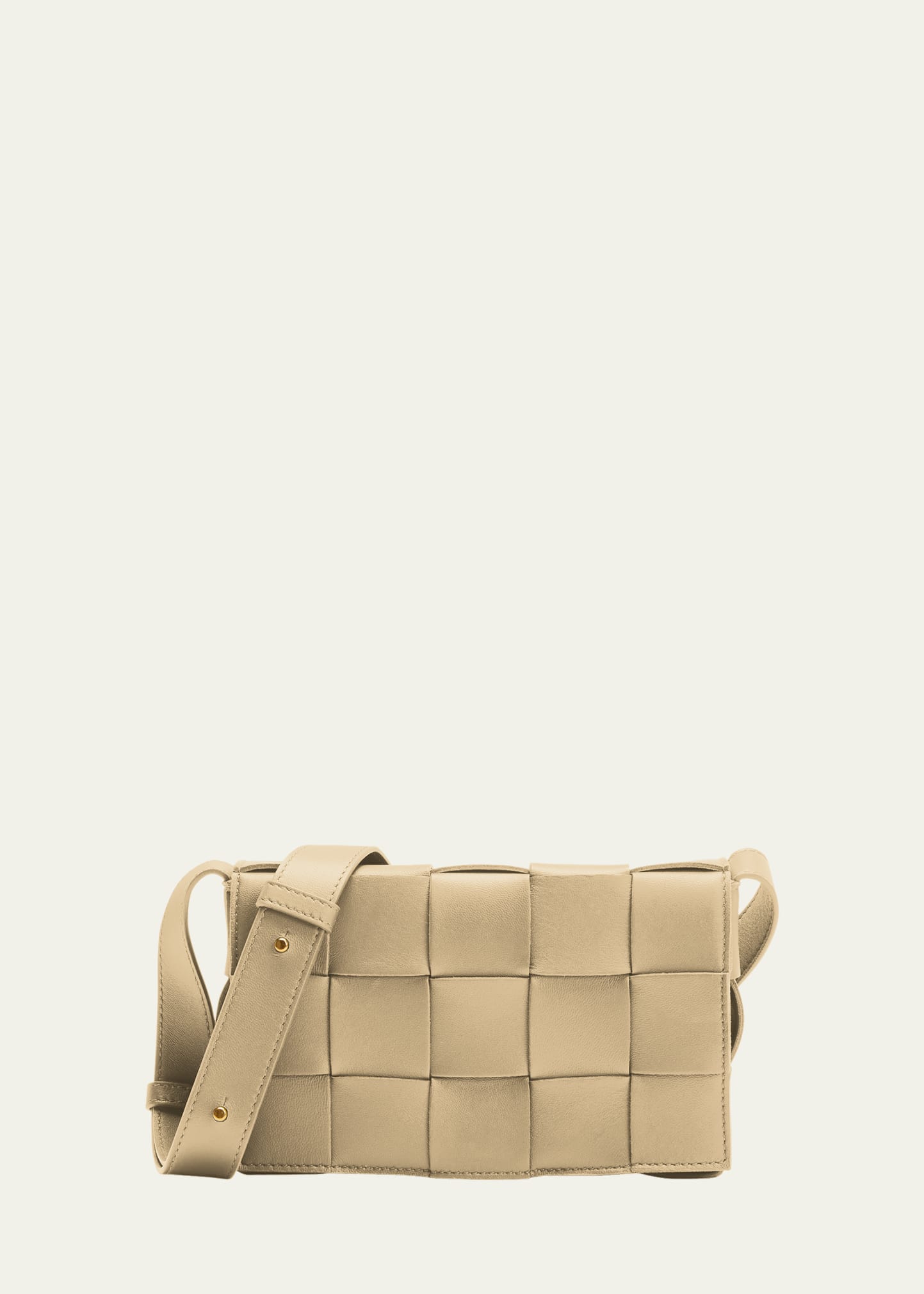 Bottega Veneta Cassette Intrecciato Lambskin Shoulder Bag | Bergdorf Goodman