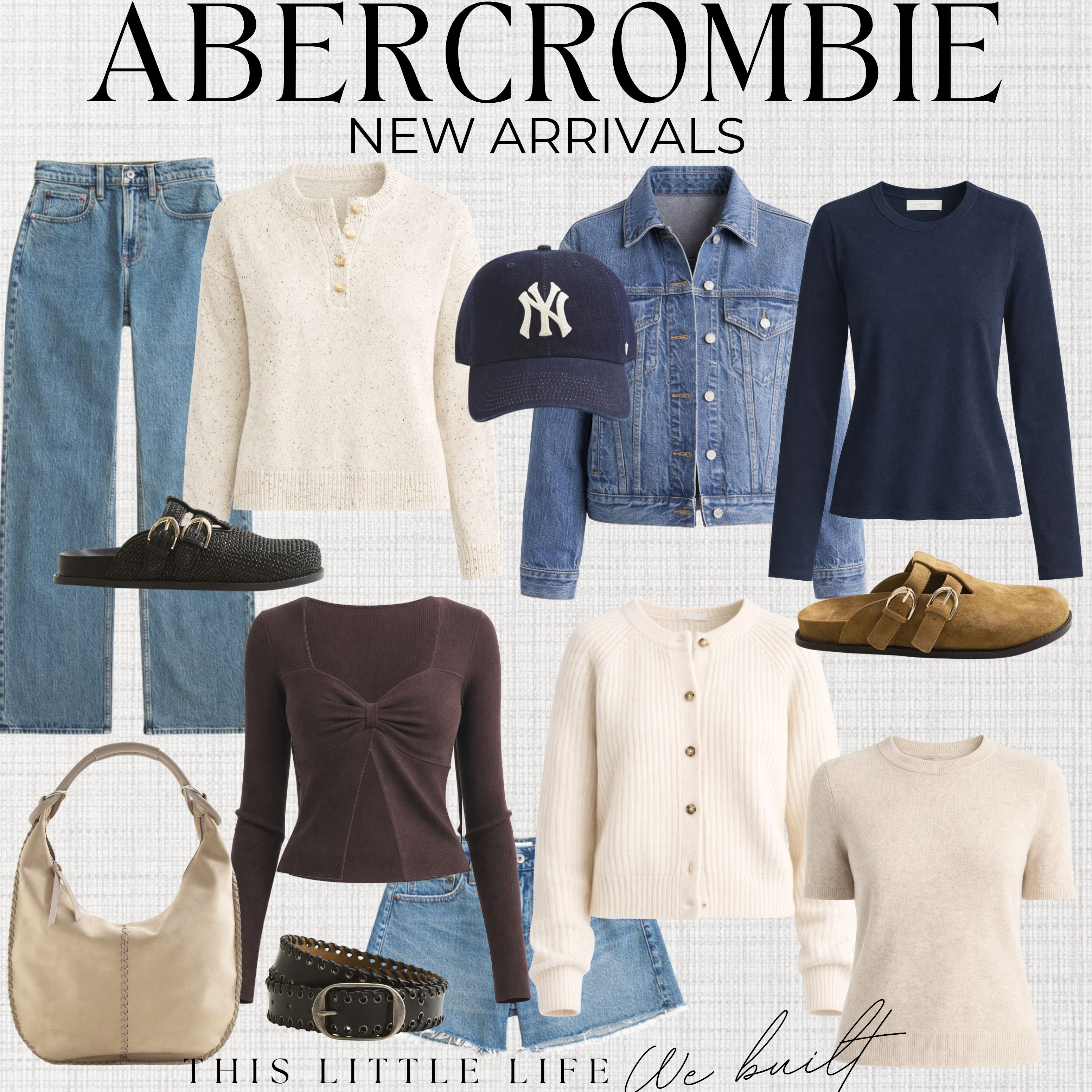 New Arrivals from Abercrombie!
Abercrombie Denim /  Knit Sweaters / Midi Dresses with Boots / Oversized Blazers / Puffer Jackets / Neutral Cardigans  / Button-Up Shirts / Layered Tops / Ankle Booties / High-Waisted Jeans / Utility Jackets / Ribbed Knit Tops / Winter Coats / Cotton Turtlenecks / Neutral Jumpsuits / Leather Crossbody Bags / Warm Beanies / Wide-Leg Trousers / Knit Midi Skirts / Oversized Flannel Shirts / Neutral Loafers / Slip Dresses with Layers / Winter Scarves / Earth-Tone Accessories / Oversized Sweaters and Cardigans / Fair Isle Sweaters / Winter Accessories / Warm Layers / Thermal Layers / Waterproof Snow Boots / Ugg Boots /  

 #LTKootd #LTKSeasonal