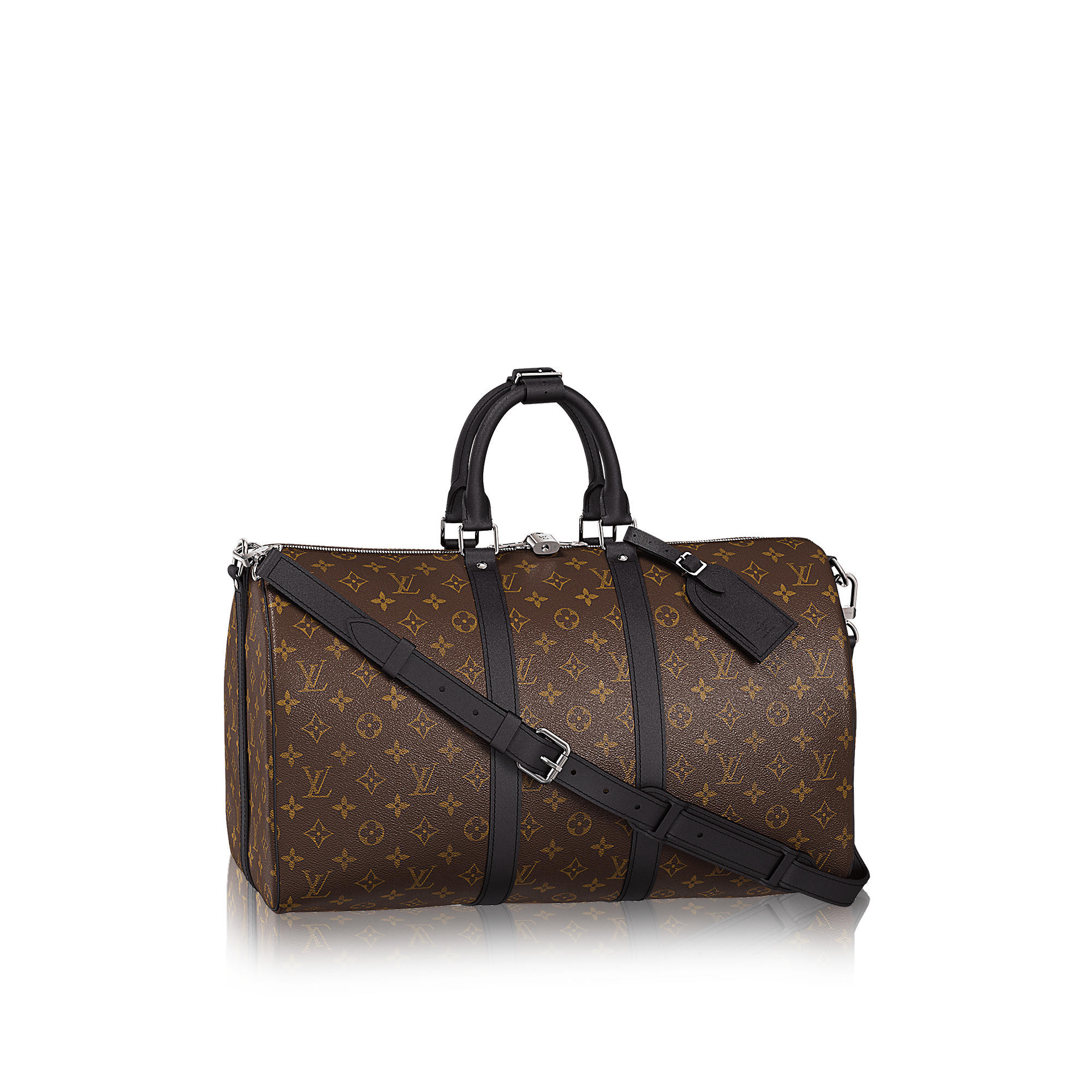 Louis Vuitton Keepall Bandouliere Monogram Macassar 45 Brown/Black | StockX