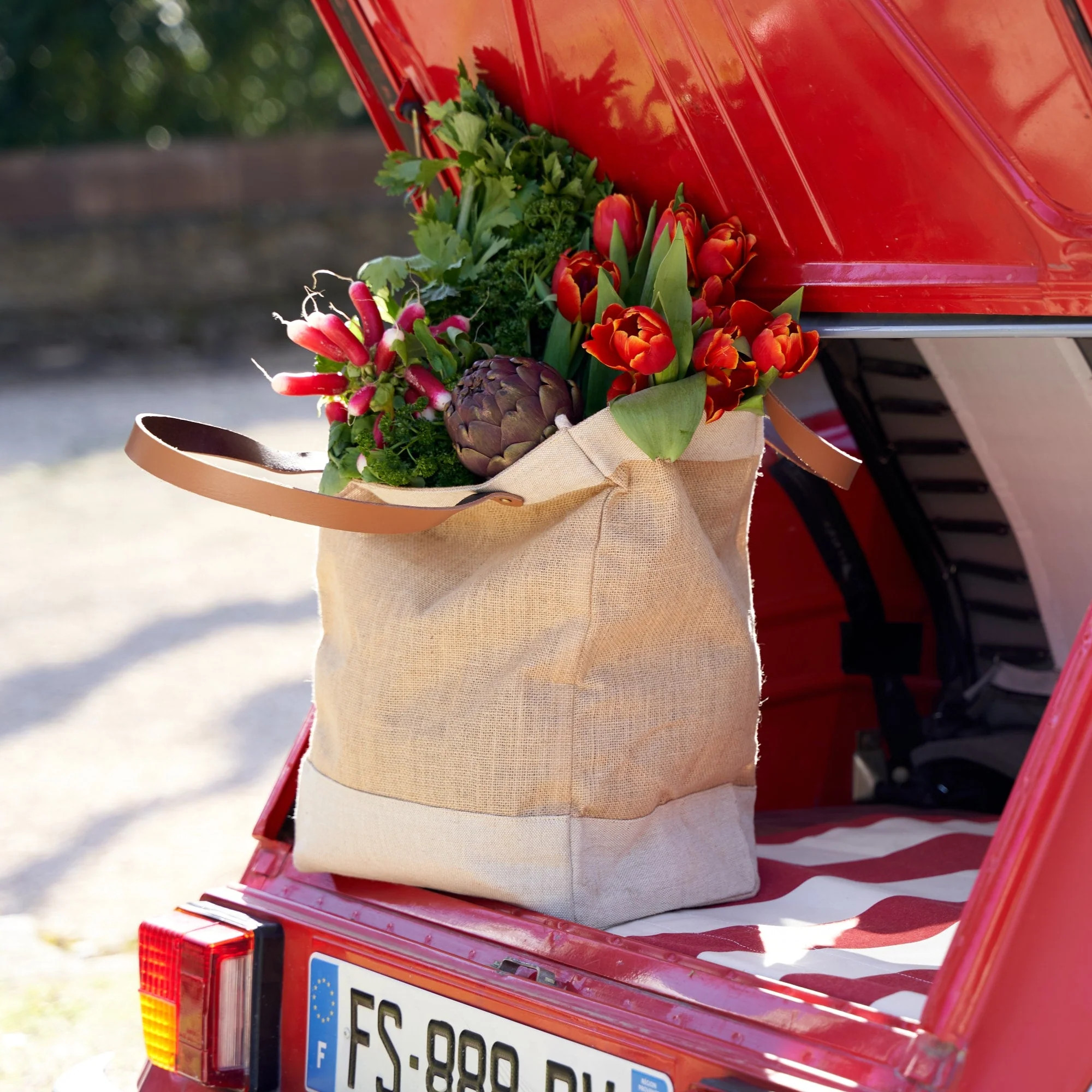 Natural Market Tote | Couleur Nature
