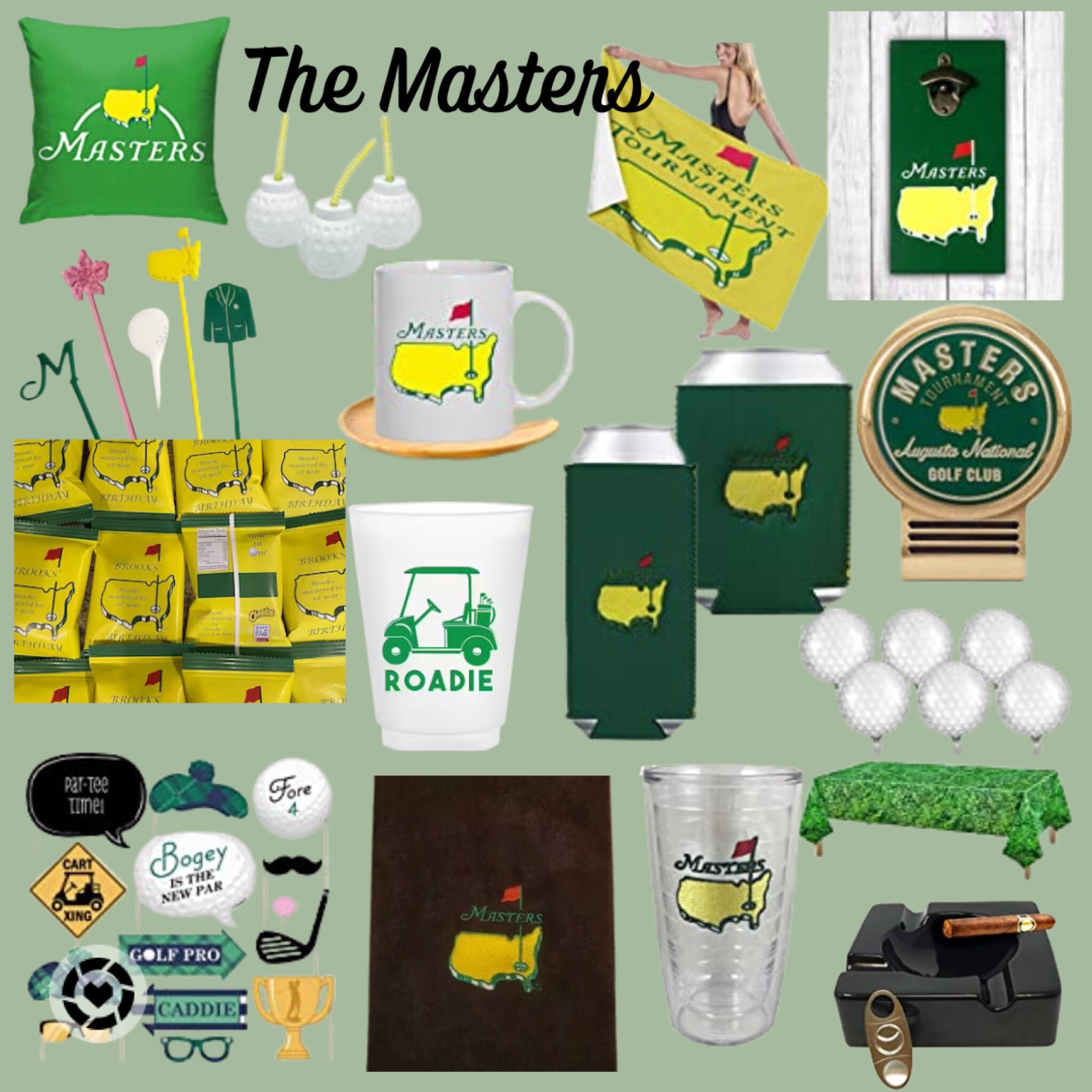 The Master’s prep





Golf, sports, mens, outdoors, Augusta, April, spring, cocktails, cups, towels, koozie golf ball, golf tee, ball market, golf clubs, tumblers, mens golf shirts, parties, besties, roadies, golf cart, weekends, playing sports, watching sports, snacks, pimento cheese,

#LTKActive #LTKSeasonal #LTKMens