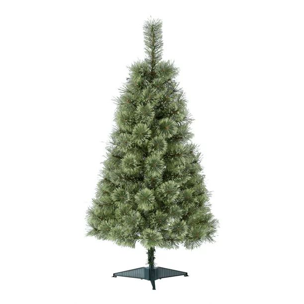 Holiday Time Prelit Conical Christmas Tree 4 ft, Green - Walmart.com | Walmart (US)