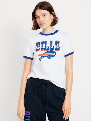 NFL™ Buffalo Bills™ EveryWear Crew-Neck Ringer T-Shirt | Old Navy (US)