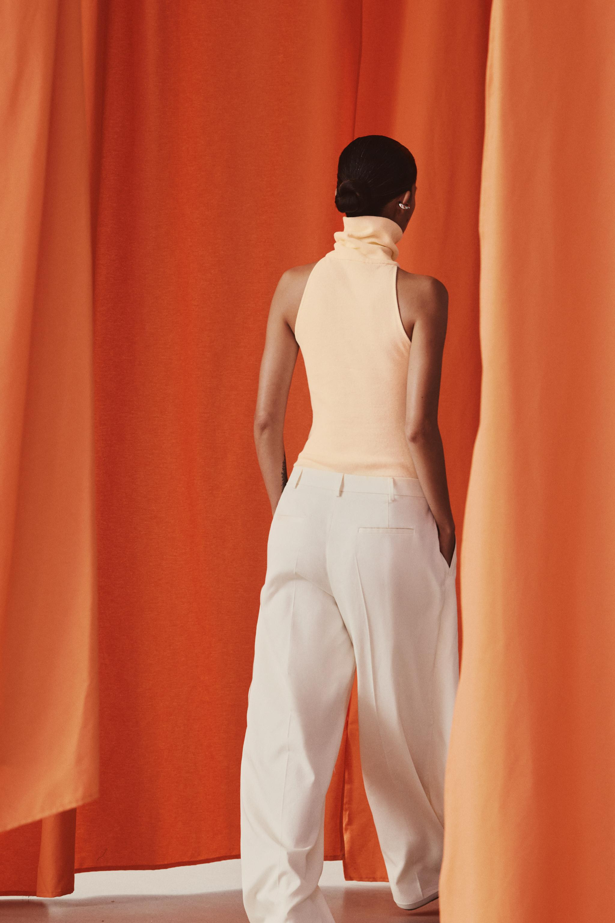 ZW COLLECTION FRONT PLEAT TROUSERS | Zara UK