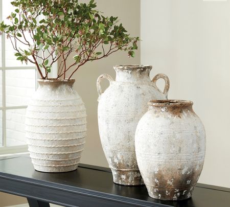 Ballard is having a sale! And these beautiful weathered vintage style vases are a perfect addition to any part of your home! 

#LTKsalealert #LTKhome #LTKFind