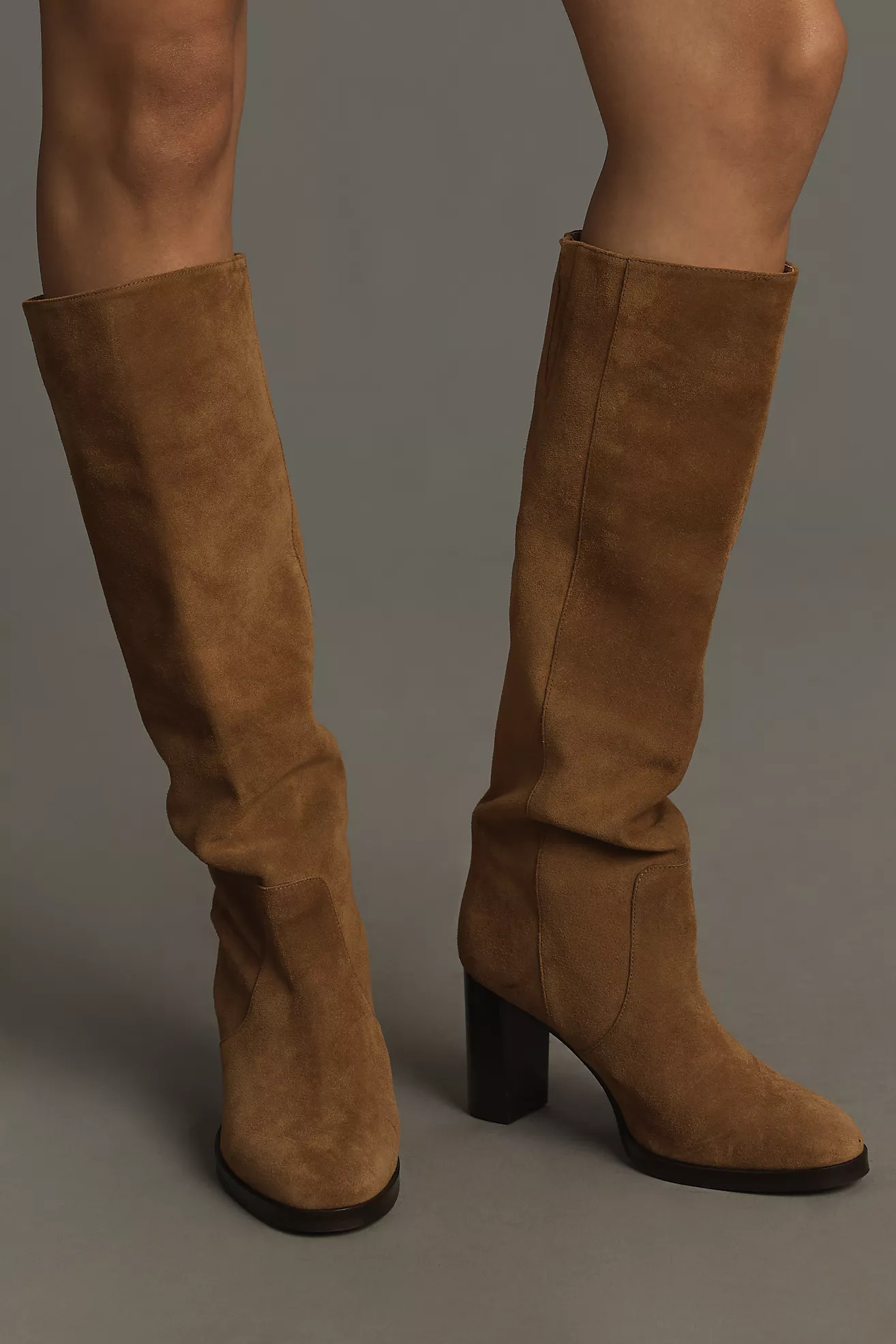 By Anthropologie Round-Toe Tall Boots | Anthropologie (US)