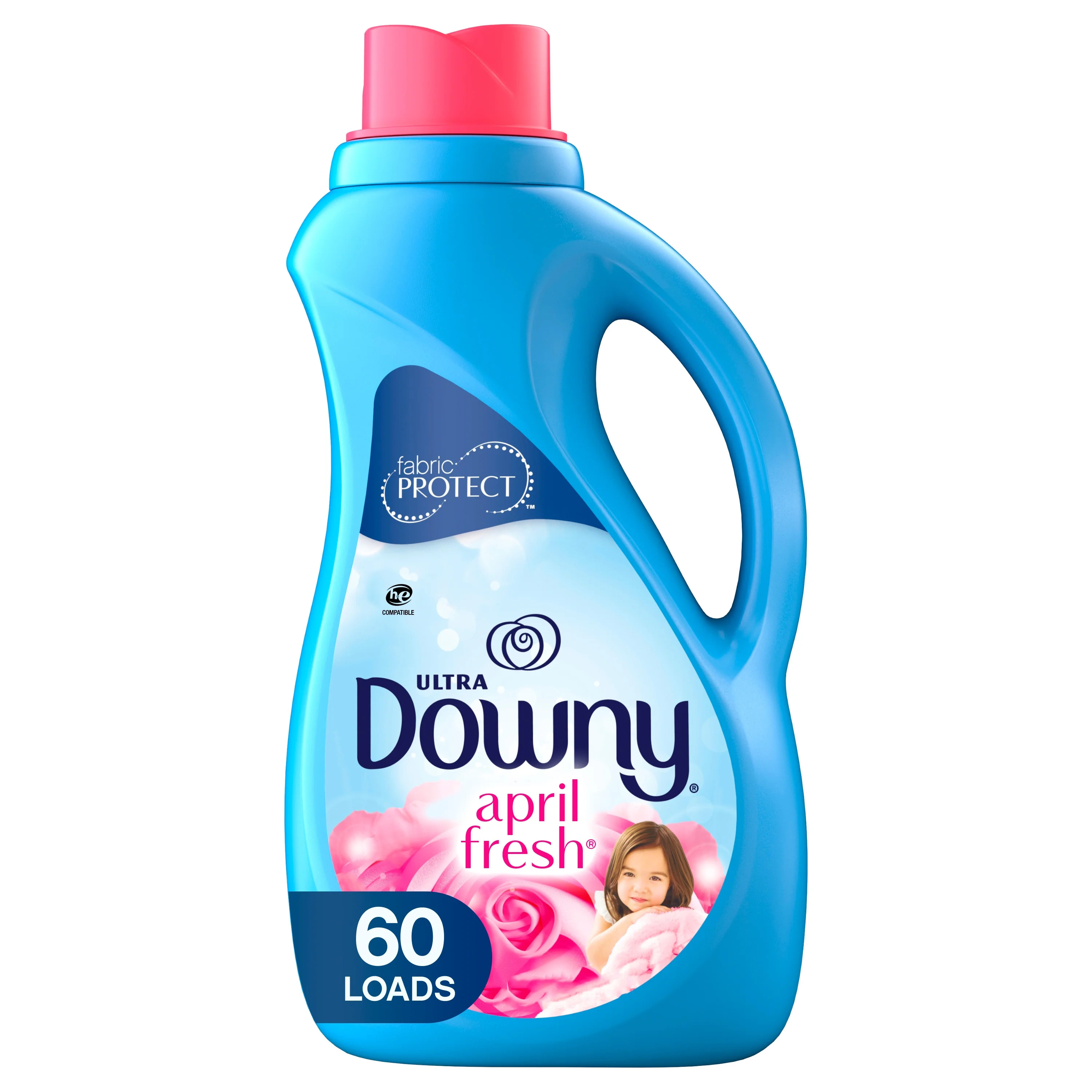 Downy April Fresh Liquid Fabric Conditioner (Softener), 51 fl oz 60 loads | Walmart (US)