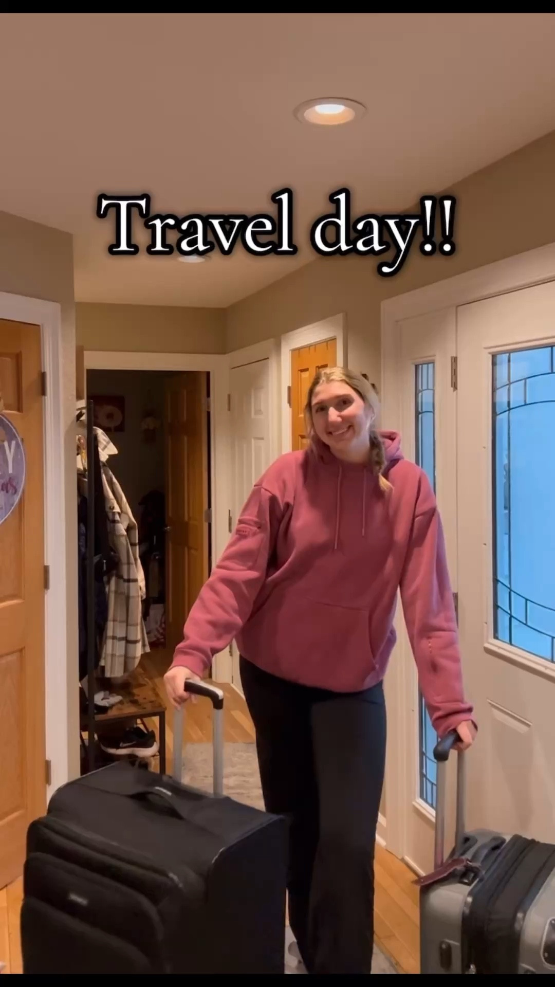 Come with me for a travel morning ✈️ comfy outfit details + all my packing organizers that keep everything organised . Linked here 🤍
- Share this with the bestie you want to go on a trip with this year!

#LTKTravel #LTKTall #LTKdayinmylife