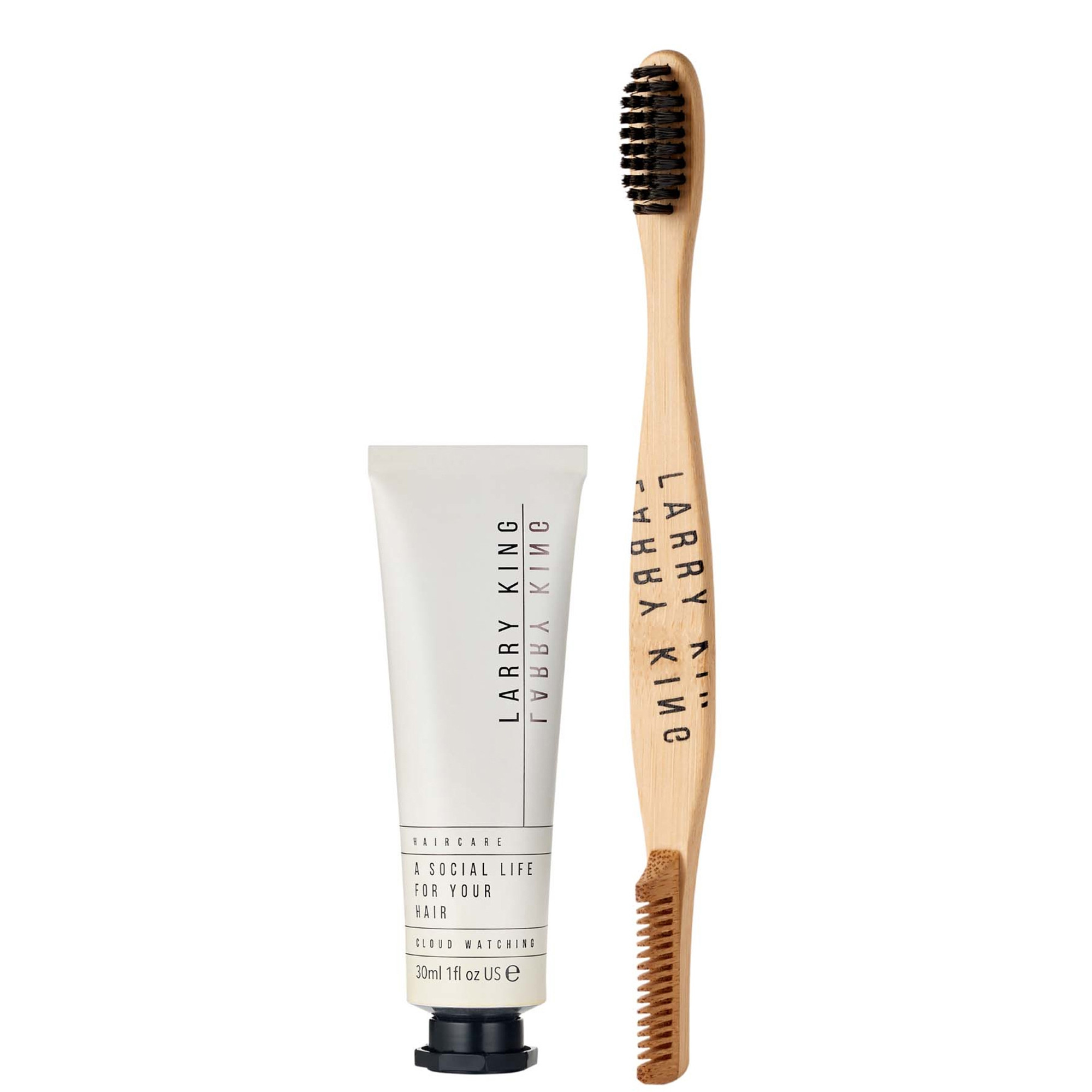 Larry King Haircare Flyaway With Me Kit | Cult Beauty