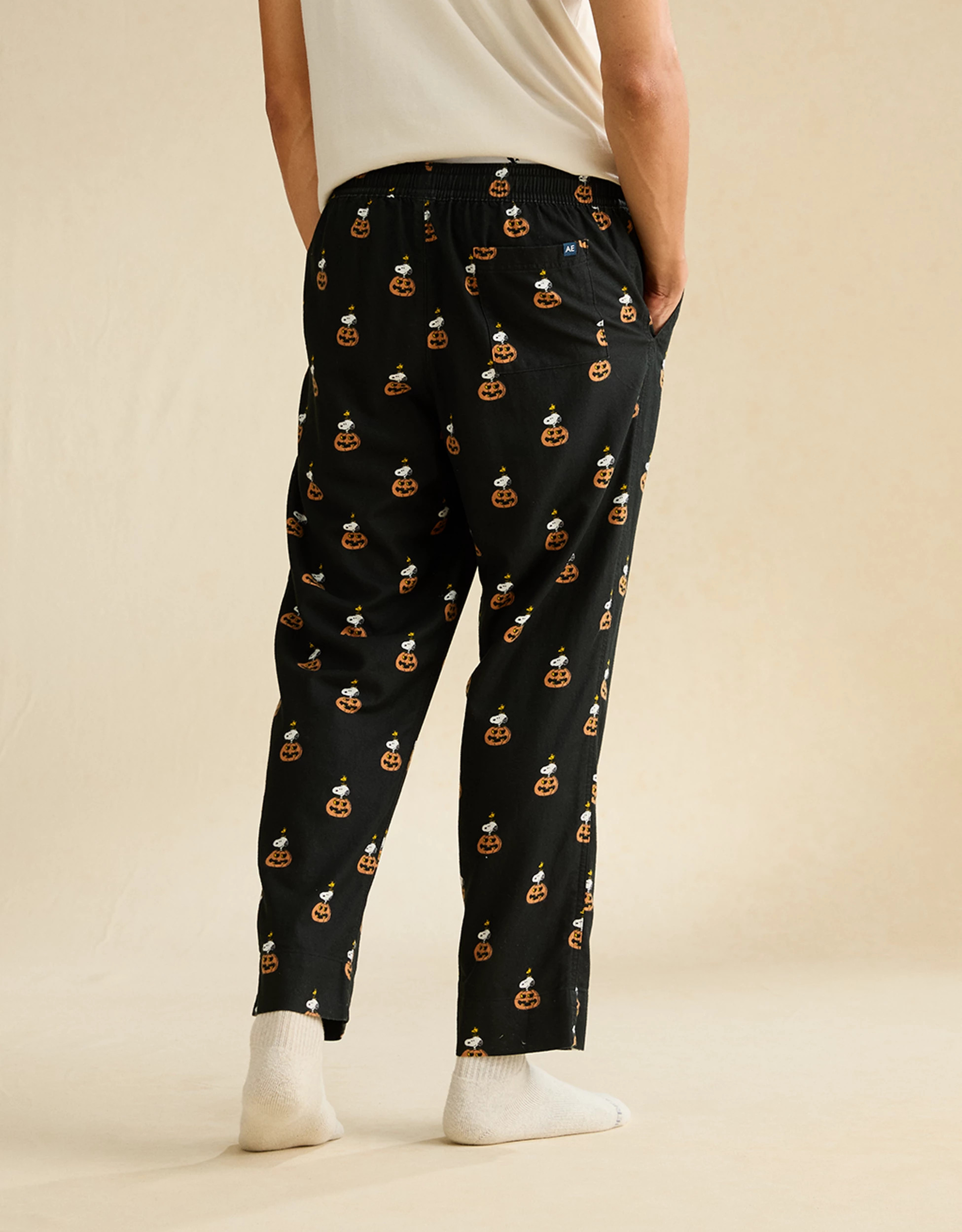 AEO Snoopy Halloween Flannel PJ Pant | American Eagle Outfitters (US & CA)