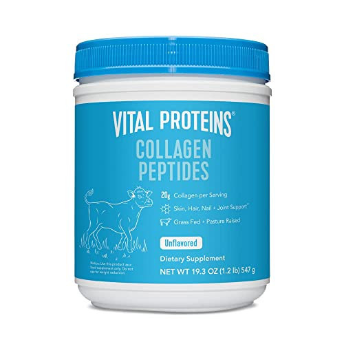 Vital Proteins, Unflavored Collagen Peptides, 20 Ounce | Amazon (US)