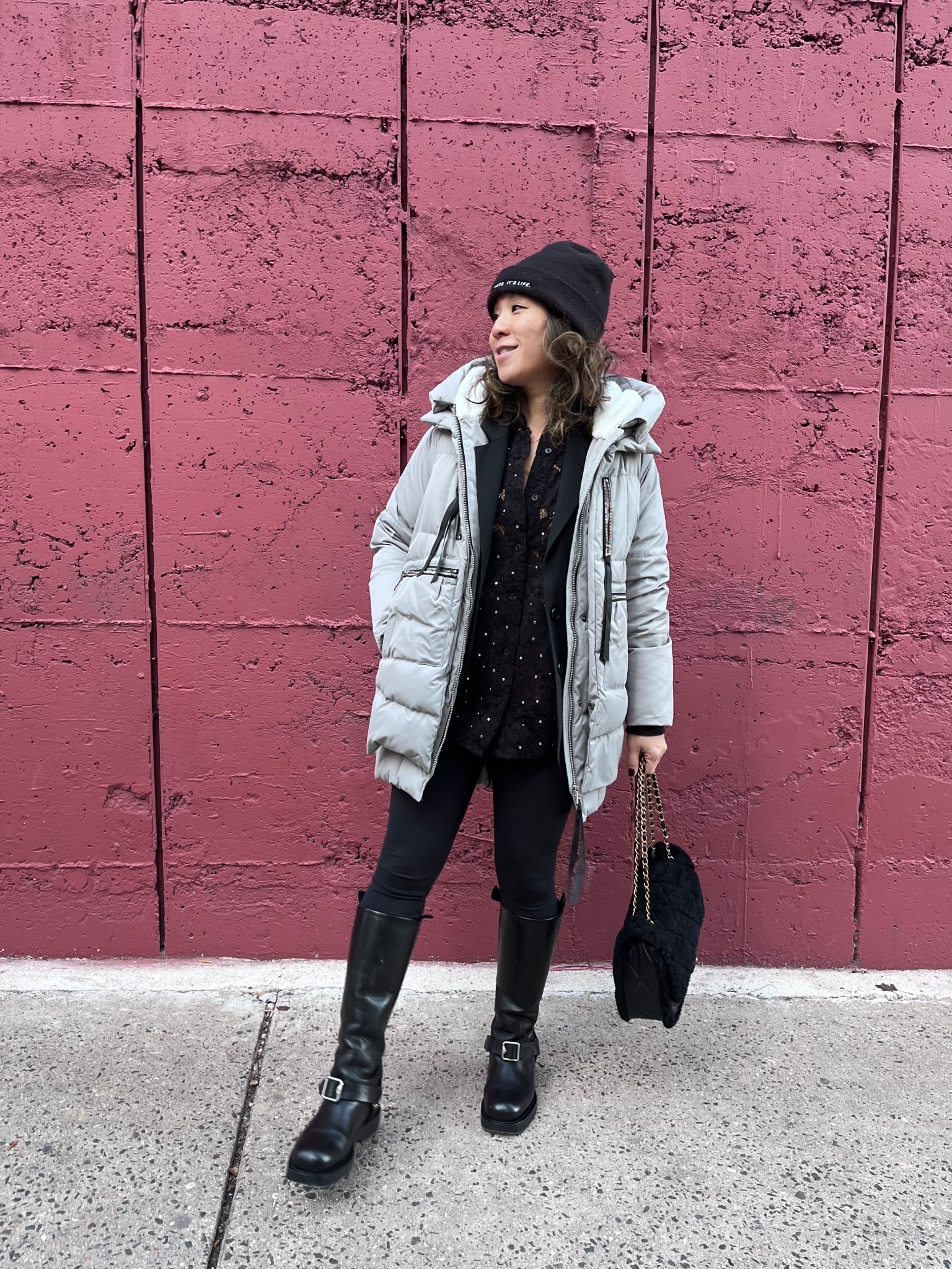 Best winter coat. Affordable. Casual. Easy. Super warm. Favorite boots. What are you wearing this winter?

#LTKFindsUnder100 #LTKGiftGuide #LTKHoliday
