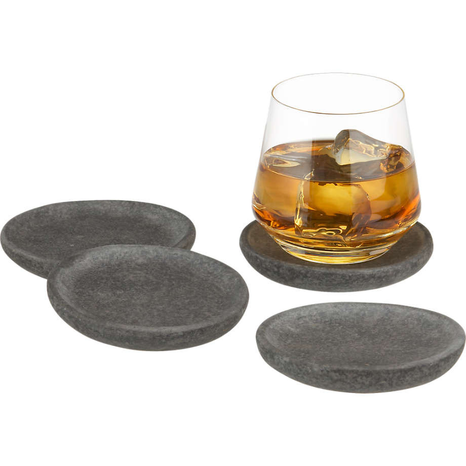 Set of 4 Cole Coasters + Reviews | Crate & Barrel | Crate & Barrel