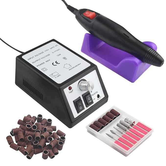 LILYS PET 20,000 RPM Light Type Professional Electric Nail Art Salon Drill Glazing Fast Machine,E... | Amazon (US)